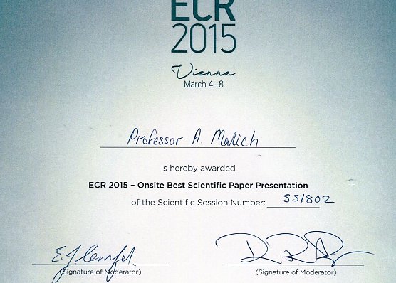 Urkunde (Foto: privat)