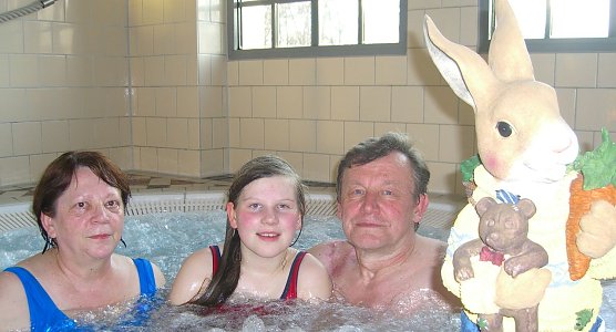 Mit Oma und Opa ins Badehaus (Foto: Badehaus Nordhausen GmbH)