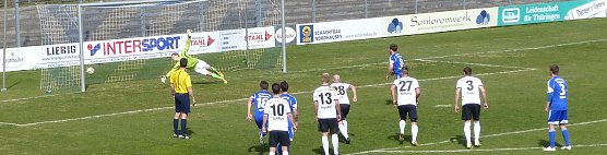 Elfmeter zum 1:2 (Foto: nnz)