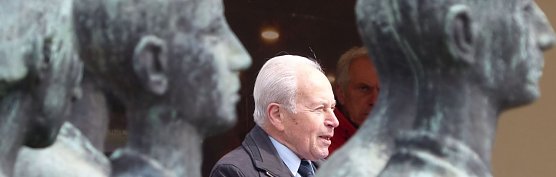 Oto Konstein - einer der &Uuml;berlebenden der "H&ouml;lle Dora" (Foto: nnz)