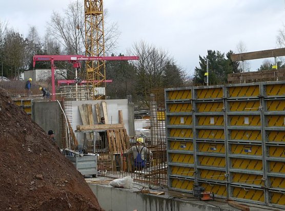 Betreutes Wohnen entsteht (Foto: WBG)