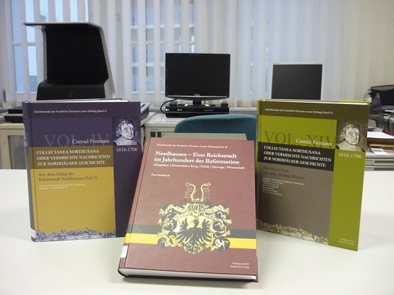 Neuerscheinungen zur Nordh&auml;user Geschichte werden im Tabakspeicher vorgestellt (Foto: Stadtarchiv Theilemann)