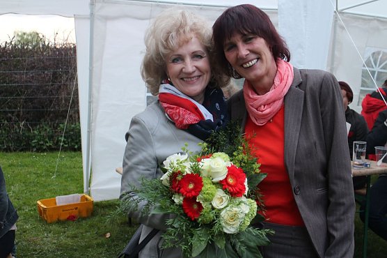 Brigit Keller und Heike Umbach: "Nach dem Wahlkampf ist vor dem Wahlkampf" (Foto: Angelo Glashagel) Brigit Keller und Heike Umbach: "Nach dem Wahlkampf ist vor dem Wahlkampf" (Foto: Angelo Glashagel)