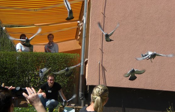 Ellricher Eltern auf den Spuren Fröbels (Foto: Jugendsozialwerk e.V.) Ellricher Eltern auf den Spuren Fröbels (Foto: Jugendsozialwerk e.V.)