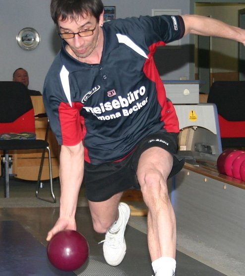 Dirk Steinm&uuml;ller (TSG Salza) war der &uuml;berragende Kegler im Finale (Foto: Uwe Tittel)