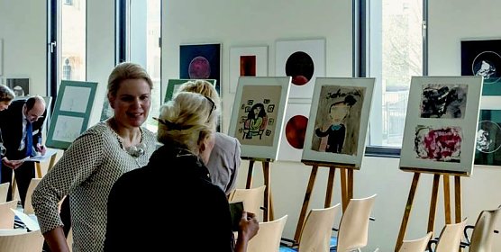 Bei Flüchtlingsgipfel ausgestellt (Foto: Jugendkunstschule Nordhausen) Bei Flüchtlingsgipfel ausgestellt (Foto: Jugendkunstschule Nordhausen)