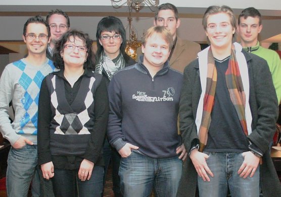 Der neue Vorstand (Foto: Schr&ouml;ter)