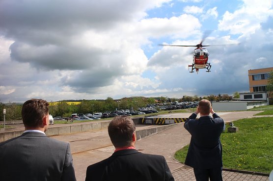 Christoph 37 hebt ab zum Einsatz (Foto: Angelo Glashagel) Christoph 37 hebt ab zum Einsatz (Foto: Angelo Glashagel)