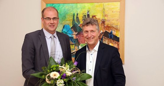 Jendricke verabschiedet (Foto: P. Grabe|Stadtverwaltung Nordhausen)