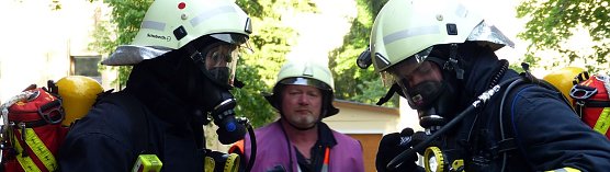 Einsatz in der Riemannstra&szlig;e (Foto: nnz)