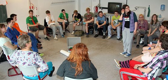 Rollenspiele geh&ouml;ren zum Pr&auml;ventionsprojekt (Foto: J. Piper)