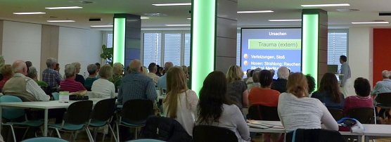 Vortrag zum "Grauen Star" (Foto: nnz) Vortrag zum "Grauen Star" (Foto: nnz)