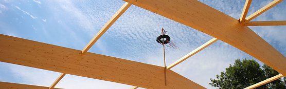 In Ellrich wurde heute Richtfest f&uuml;r die neue Turnhalle gefeiert (Foto: Angelo Glashagel)