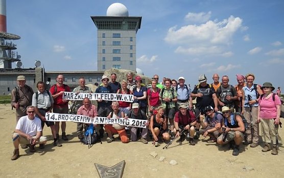 "Oben" angekommen (Foto: privat) "Oben" angekommen (Foto: privat)