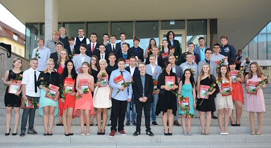 Der gesamte Abgangsjahrgang (Foto: privat)