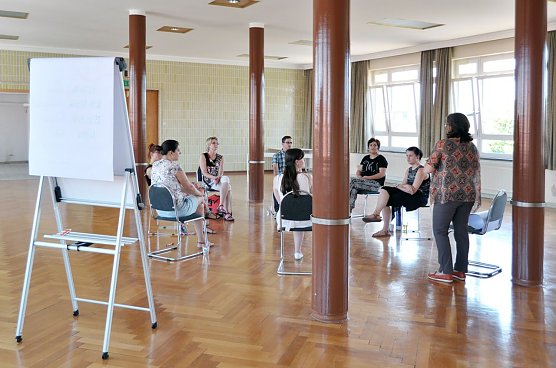 Raum f&uuml;r Ideen au&szlig;erhalb des gewohnten Umfelds - im Nordh&auml;user CoDeck fanden erste Workshops statt (Foto: CoDeck-Team)