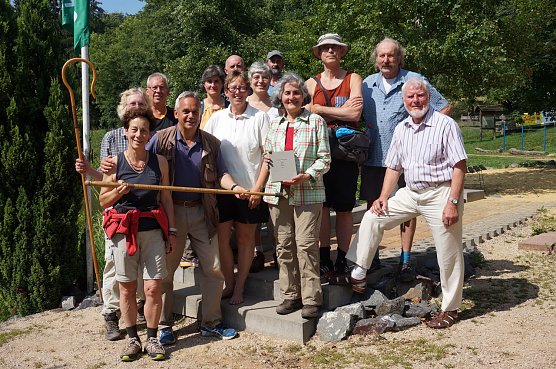 Pilger in Neustadt (Foto: Sandra Witzel)
