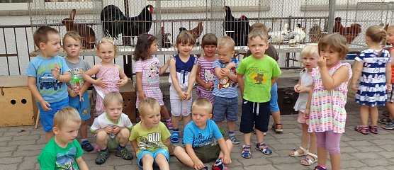 Tierischer Besuch in der Kita (Foto: privat) Tierischer Besuch in der Kita (Foto: privat)