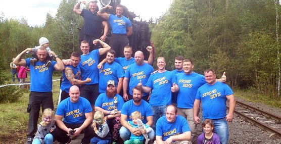 Dampflokziehen in Silberhütte (Foto: privat) Dampflokziehen in Silberhütte (Foto: privat)