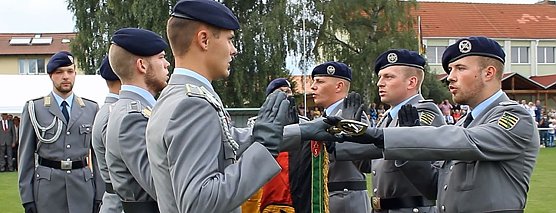 Feierliche Vereidigung in Berka (Foto: Karl-Heinz Herrmann)