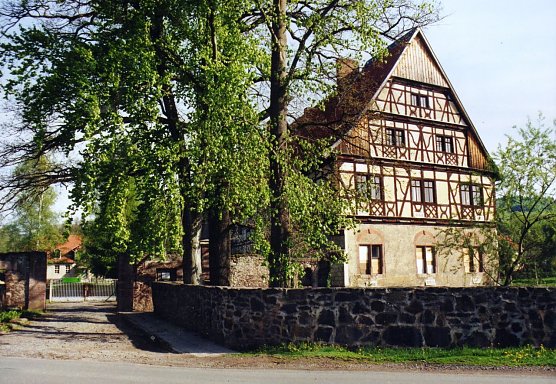 Das Spiegelsche Haus in Werna (Foto: Dr. Wolfgang R. Pientka)