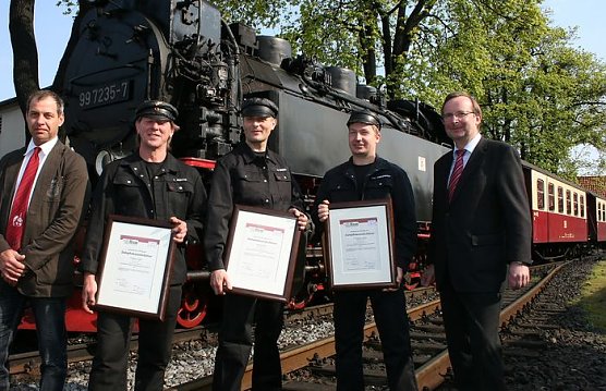 Pr&uuml;fung bestanden (Foto: HSB)