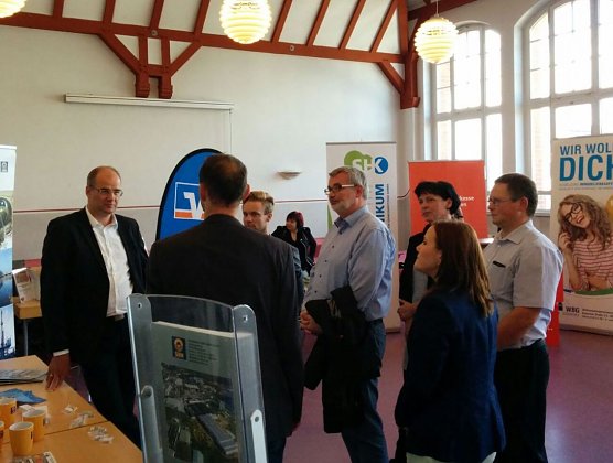 Besuch der B&ouml;rse (Foto: privat)