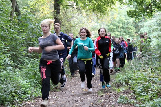 Crosslauf im Gehege (Foto: J. Piper)