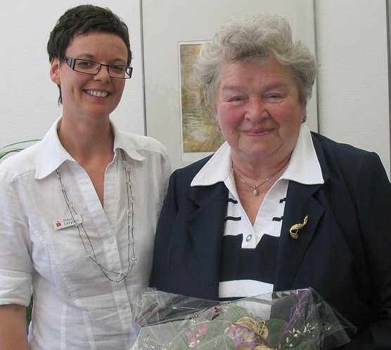 Gl&uuml;ckliche Gewinnerin (Foto: KSK)