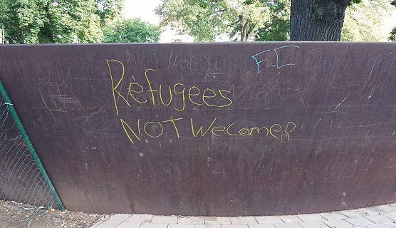 Sprüche an Nordhäuser Wänden (Foto: privat) Sprüche an Nordhäuser Wänden (Foto: privat)