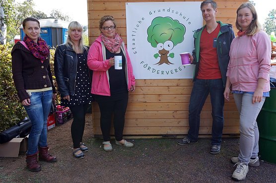 F&ouml;rderverein auf dem Herbstmarkt (Foto: Sandra Witzel)