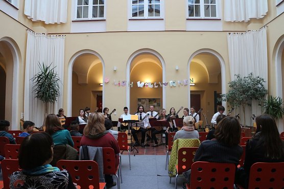 Konzert in der Petersbergschule (Foto: Angelo Glashagel)