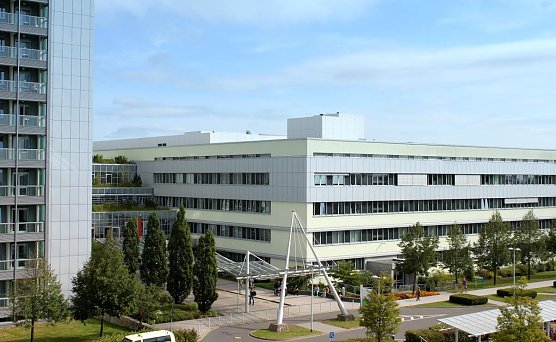 Blick auf das S&uuml;dharz Klinikum (Foto: SHK)
