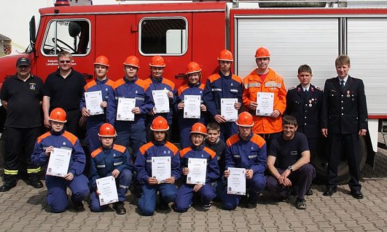 Feuerwehrnachwuchs (Foto: Liesegang)