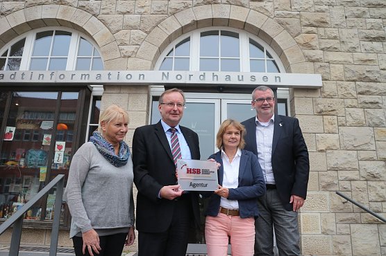 v.l.: Hannelore Haase, Matthias Wagener, Birgit Adam und Stefan Nüßle (Foto: Angelo Glashagel) v.l.: Hannelore Haase, Matthias Wagener, Birgit Adam und Stefan Nüßle (Foto: Angelo Glashagel)