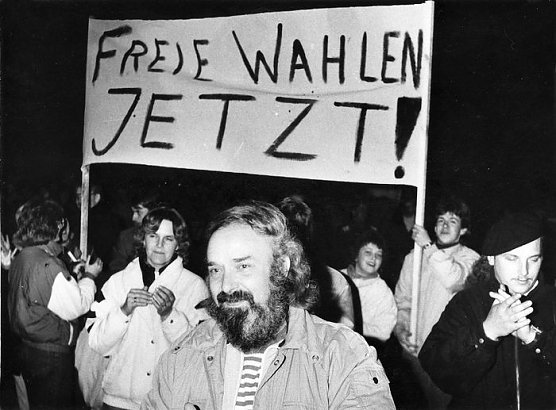 B&uuml;rgerprotest (Foto: Stadtarchiv)