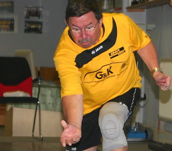 Verbessert in Vieselbach seinen eigenen Bahnrekord: Rainer Wille vom NSV (Foto: Wille)