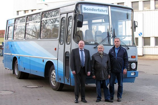 Historischer Bus hat Heimat in Nordhausen (Foto: F. Bernsdorf)