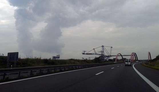 Ehemaliger Absetzer (Foto: B. Schwarzberg)