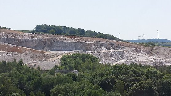 Abbaugebiet im S&uuml;dharz (Foto: Dr. Christian Marx)