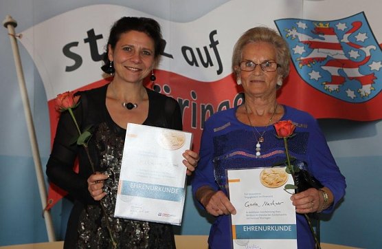 F&uuml;r ehrenamtliche Arbeit geehrt (Foto: privat)