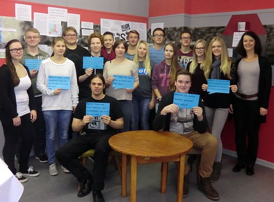 Diskutiert (Foto: privat)