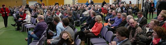 Blick in das Auditorium (Foto: nnz)