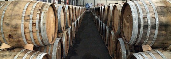 Hier lagert das Whisky-Destillat (Foto: nnz)