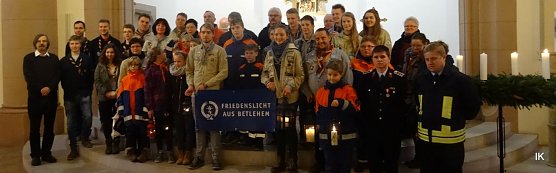 Friedenslicht (Foto: Ilka K&uuml;hn)