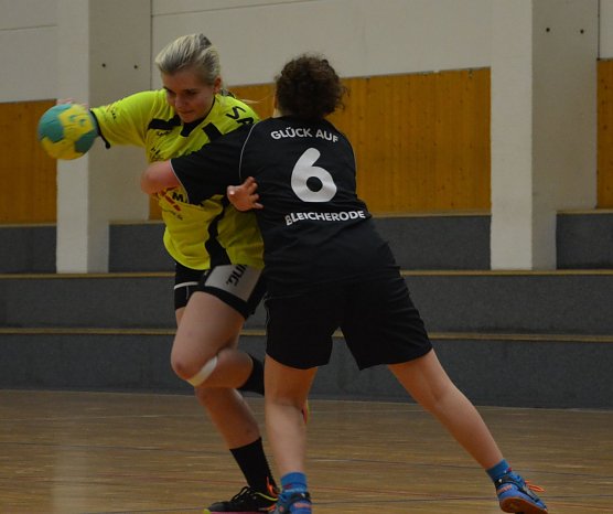 Der NSV Handballnachwuchs trat zum Jahresende gegen Bleicherode an (Foto: Sandra Arm)