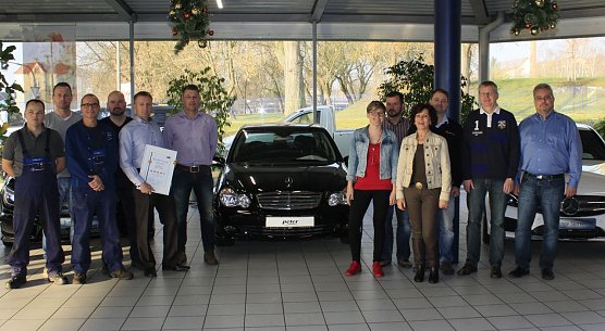 Ausgezeichnetes Team (Foto: H. Fischer/AHP)