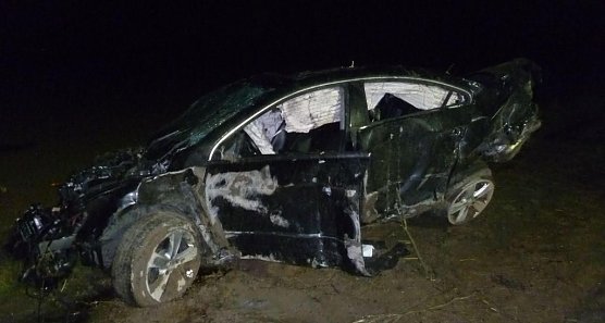 Unfall auf der A 38 (Foto: API)