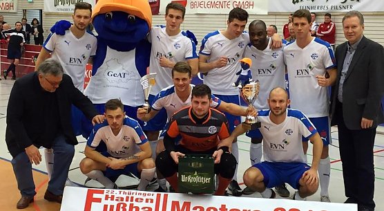 Sieger des Hallen-Masters in Erfurt (Foto: Wacker Nordhausen)