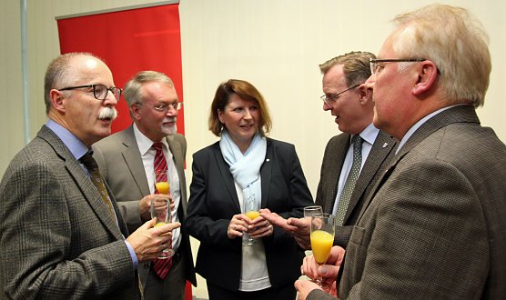 Ministerpräsident würdigt Sozialversicherungsträger (Foto: Knappschaft) Ministerpräsident würdigt Sozialversicherungsträger (Foto: Knappschaft)